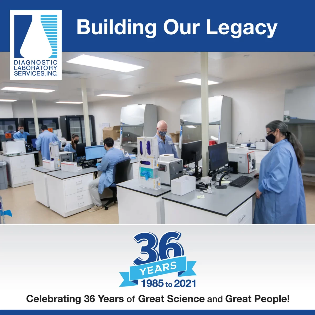 DLS Celebrates 36 year Anniversary, 1985 to 2021