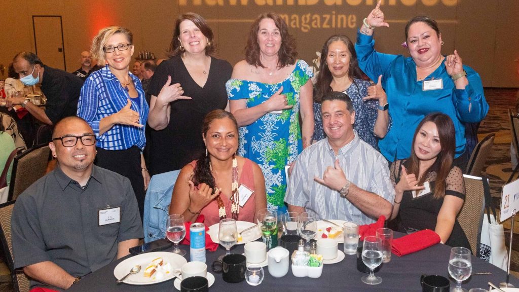 Diagnostic Laboratory Services employees celebrating at Best Places to Work event in Hawaii 2026
